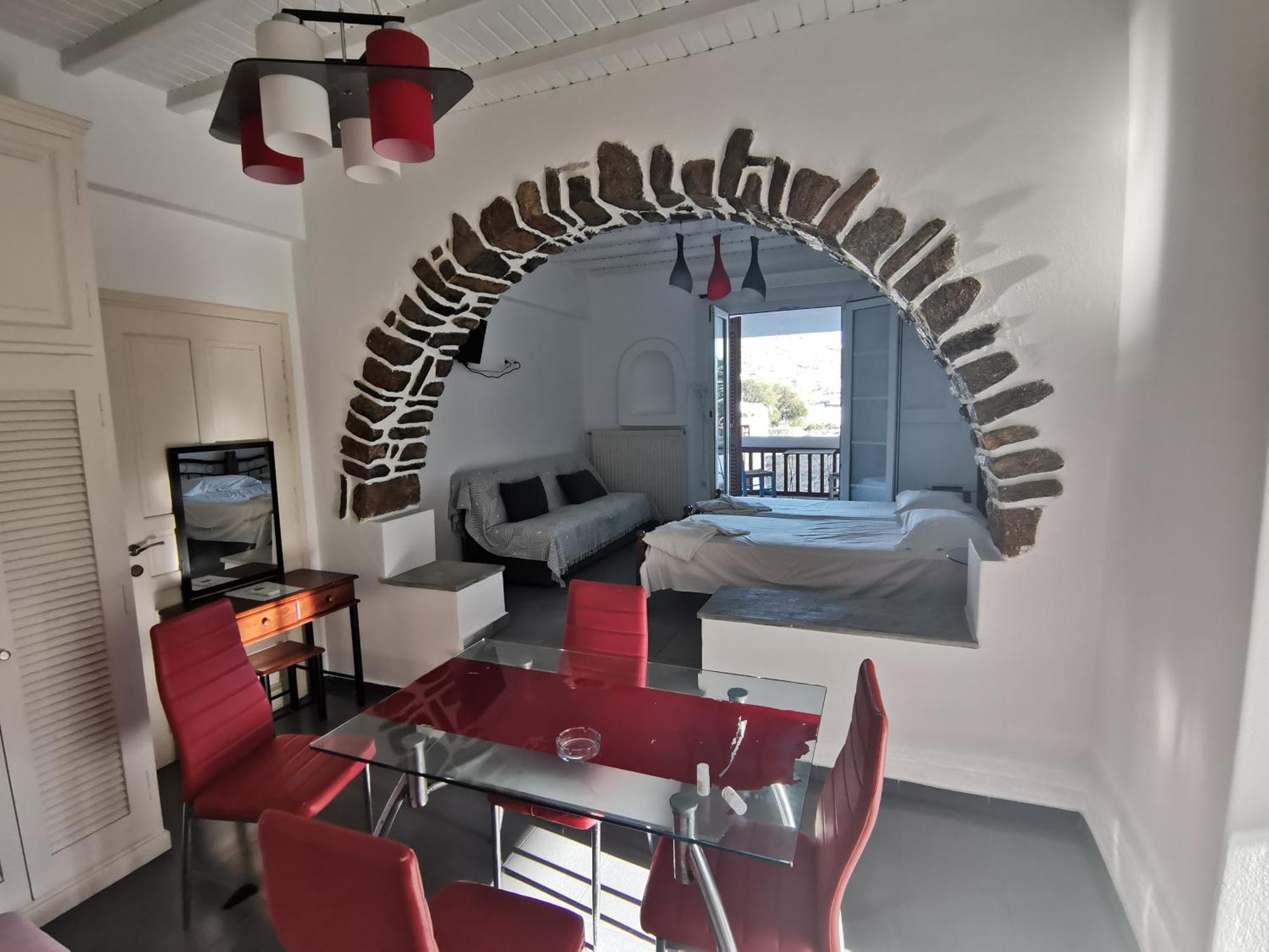Mykonos Town Villa Vasilis Ornos מראה חיצוני תמונה