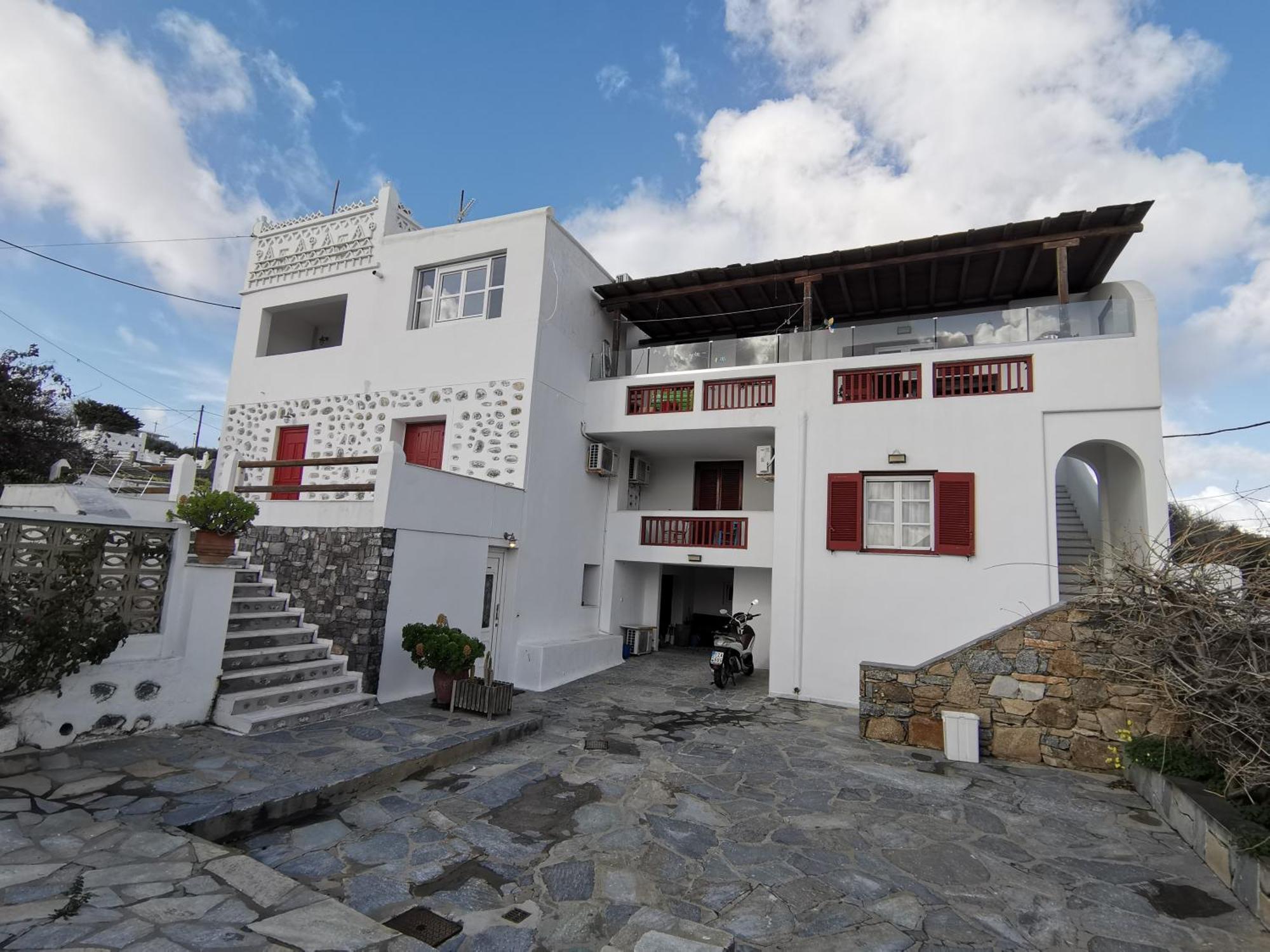 Mykonos Town Villa Vasilis Ornos מראה חיצוני תמונה